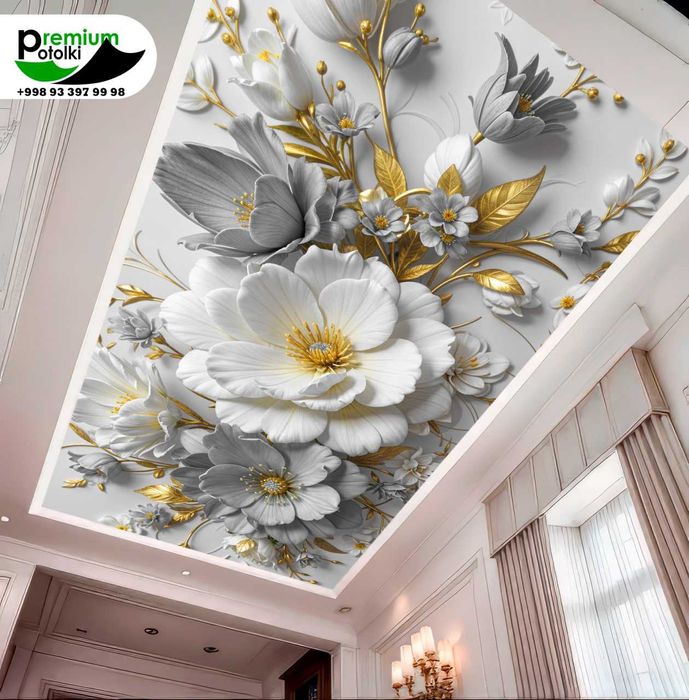 Натяжные потолки по низким ценам