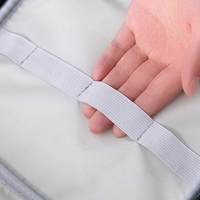 Козметичен органайзер на две нива за пътуване с дръжка