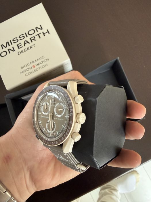 Omega X Swatch  Moonswatch Mission on Earth/Moon