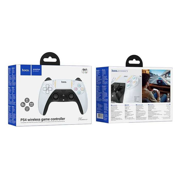 Джойстик за PS5, PS4, PC, Hoco GA1 wireless Gamepad