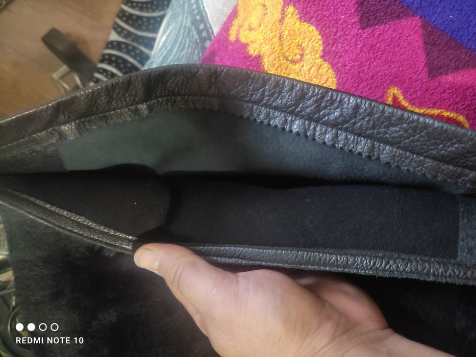 Дубленка кожанная