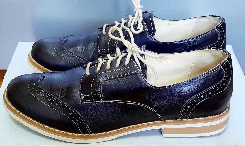 Туфли ботинки, Unichel, кожаные, размер 36-37