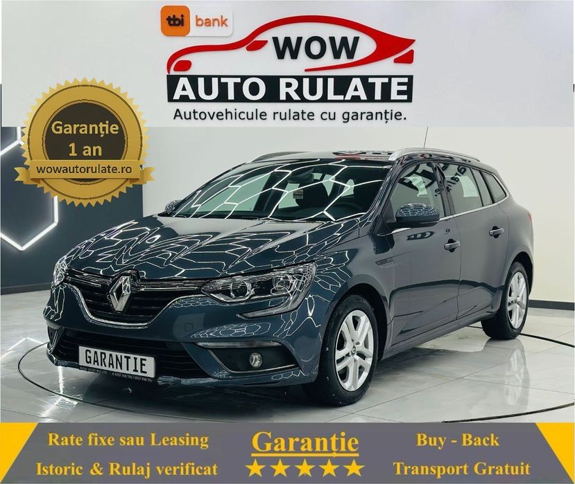 Renault Megane 2019 1.5D E6 Garantie 12 Luni Rate Avans 0 Doar Cu Buletinul