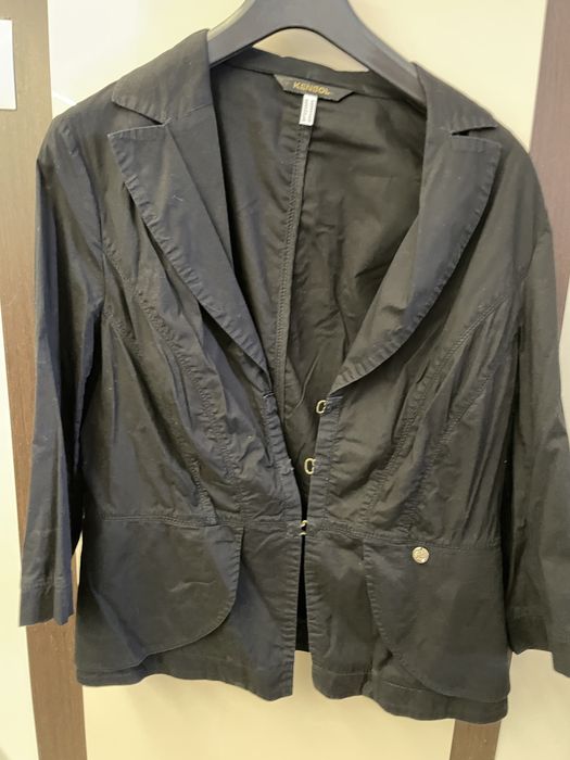 Черен летен костюм - панталон и сако на Кенсол /Kensol, 50-52