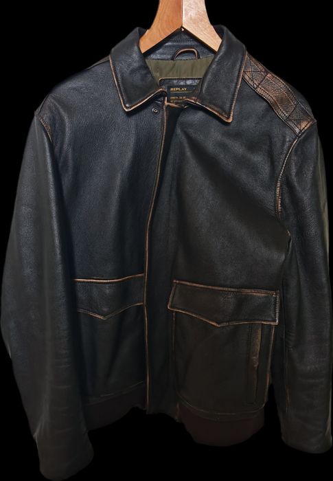 Кожено яке Replay