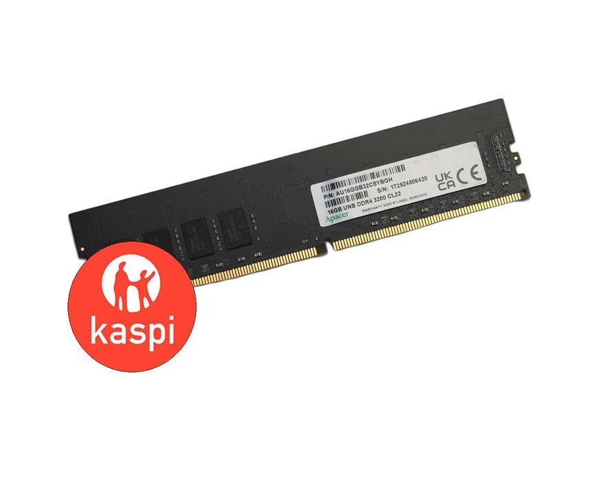 Оперативная память Apacer 16Gb DDR4 3200 MHz