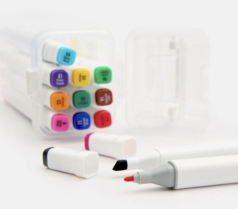 SINSAY НОВИ Флумастери-12 цвята