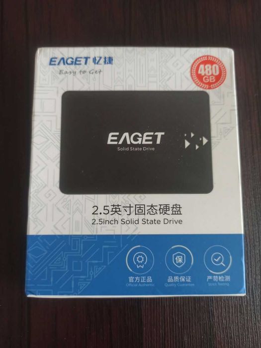 Продам новый SSD накопитель 480 GB