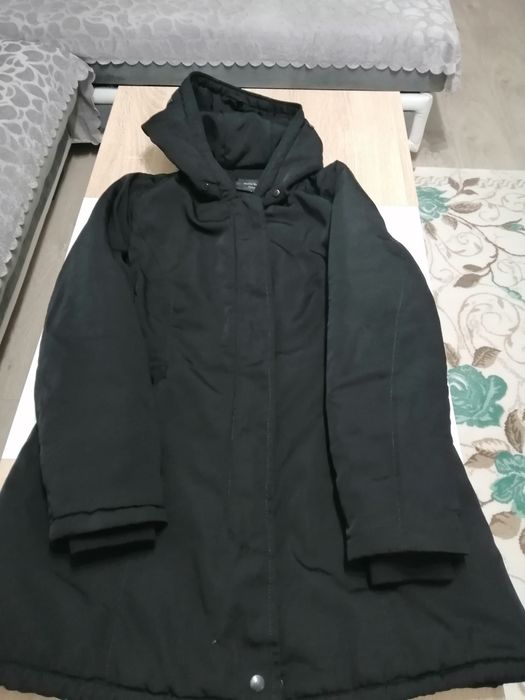 Дамско черно яке XL