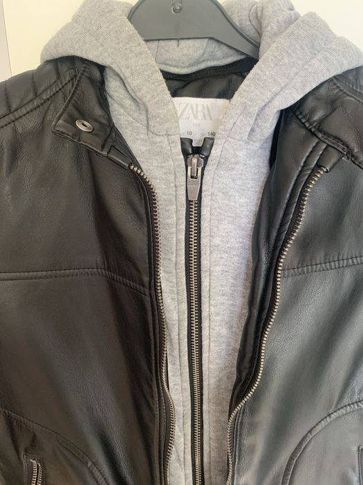 Кожено яке “Зара” за момче, 10 г.