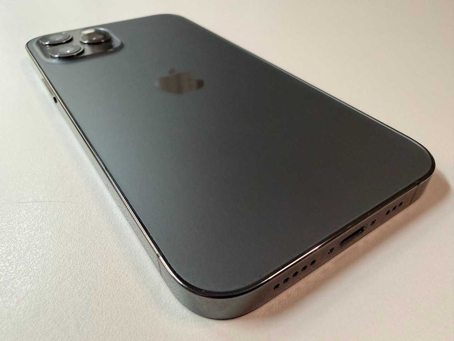 Apple / iPhone 12 Pro 128 Gb / Graphite / 100% Acumulator