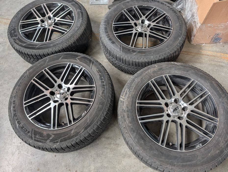 Продавам джанти AEZ с гуми 225/60/17 kia /hyundai