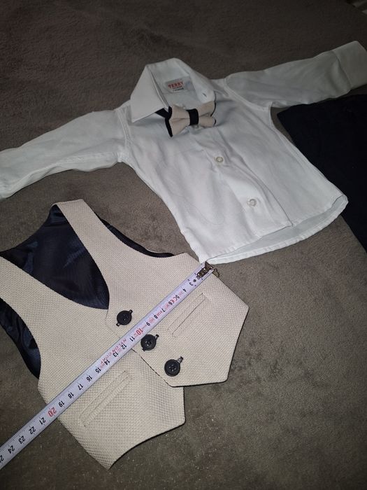 Костюм -риза, папионка, сако и панталон