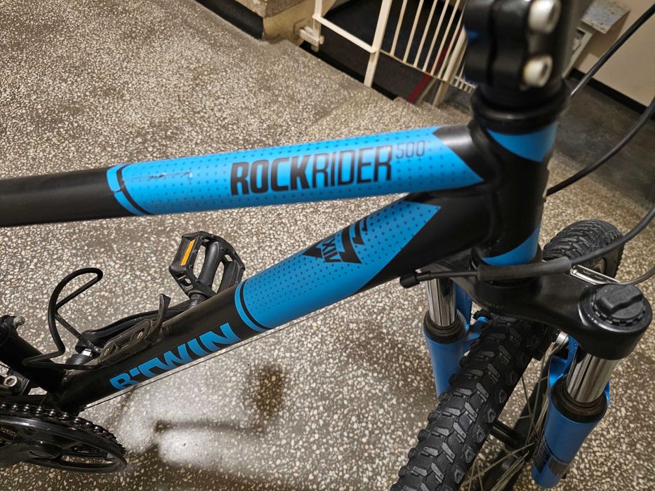 Bicicleta copii, Rockrider 500, 18 viteze, stare foarte buna. Roti 24