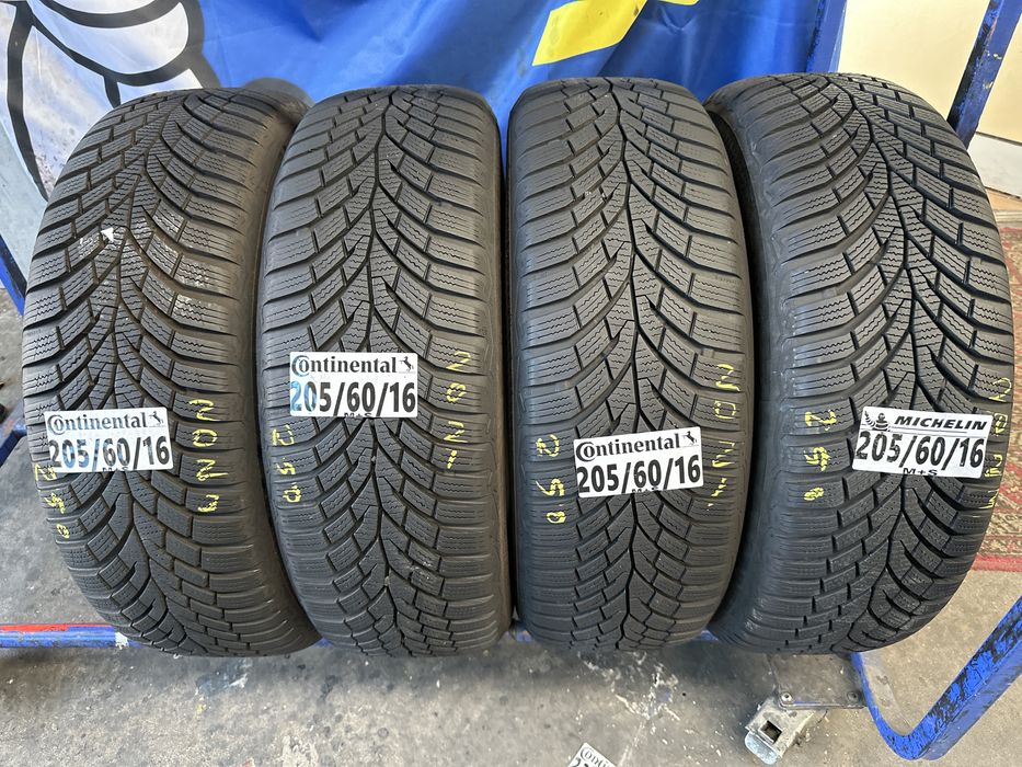 205/60/16 Continental M+S