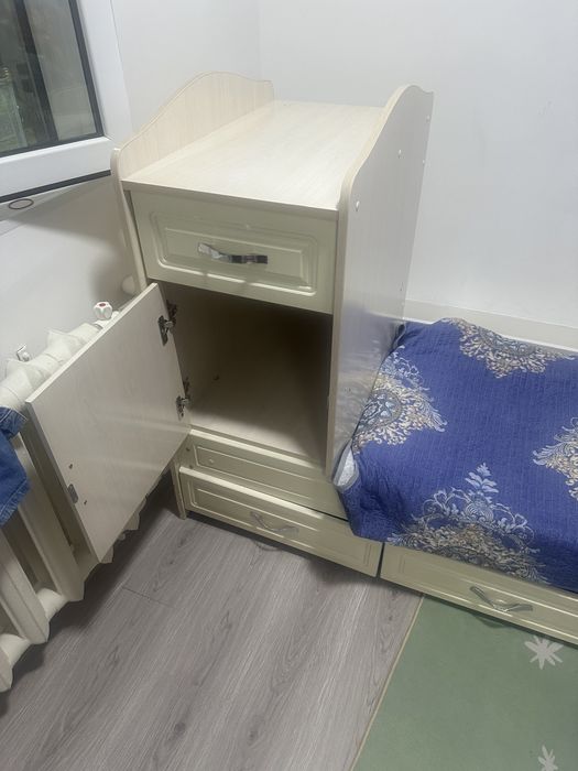 Детская кровать с люлькой 3 в 1