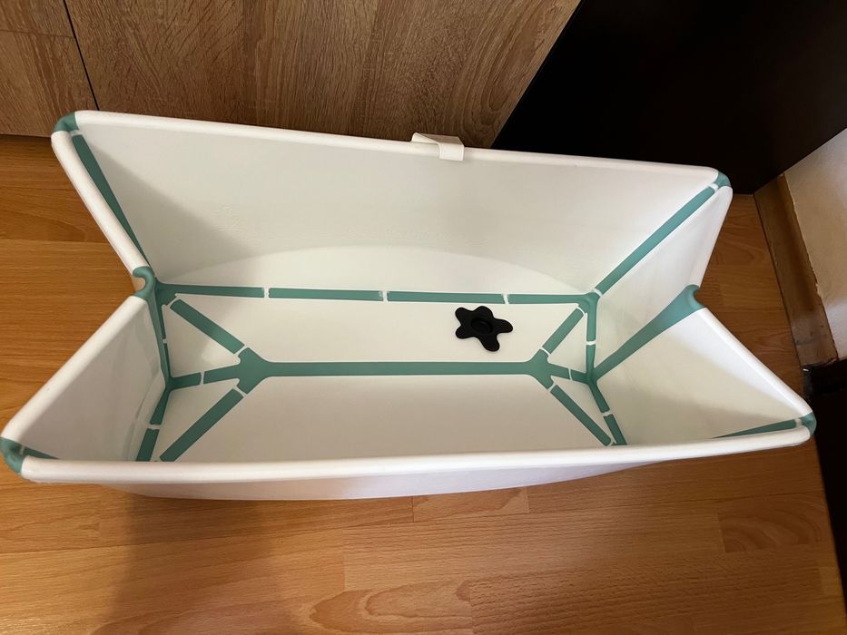 Сгъваема вана Stokke + подложка за новородено