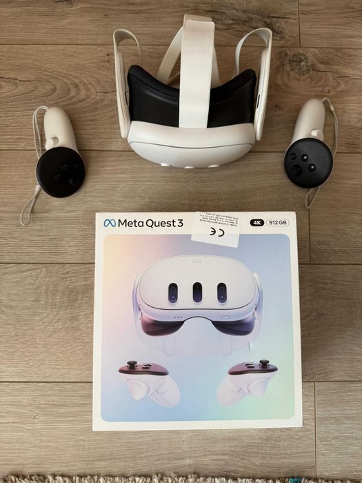 VR Meta Quest 3 4K 512 MB‼️Stare PERFECTA‼️Cu garantie‼️