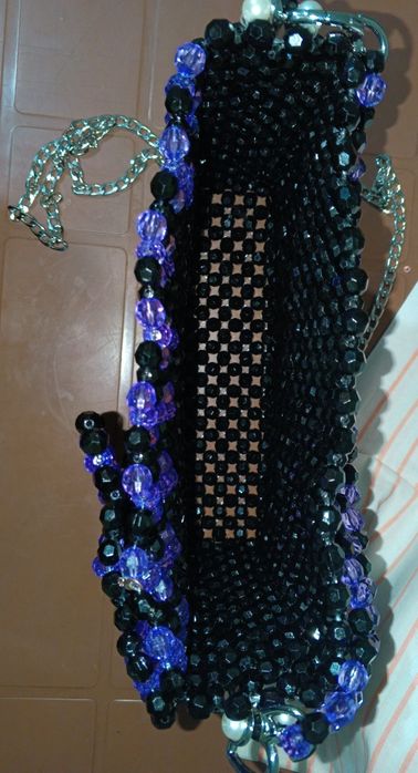 Сумка из бусин полностью ручной работы