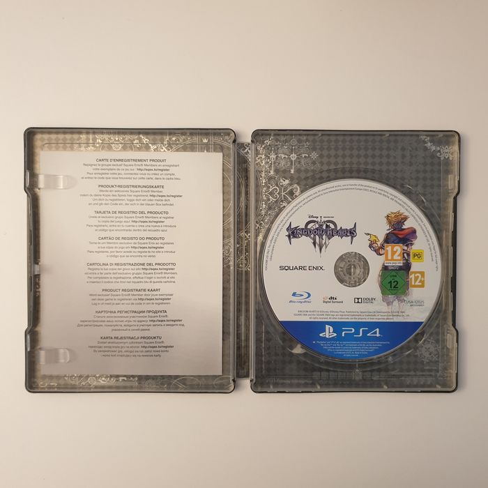 Steelbook + Joc Kingdom Hearts 3 PS4/Playstation 4
