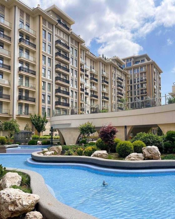 Mirabad Avenue | 2-комнатная квартира 7 этаж Авторский  Дизайн-Проект