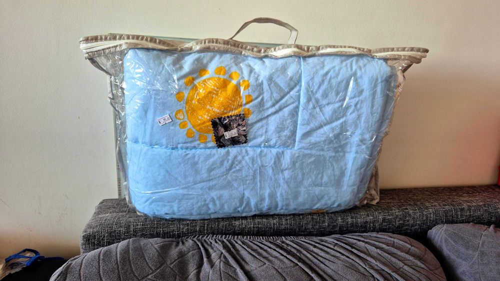 Намалена от 85лв нова завивка и обиколник за легло бебе Лорели