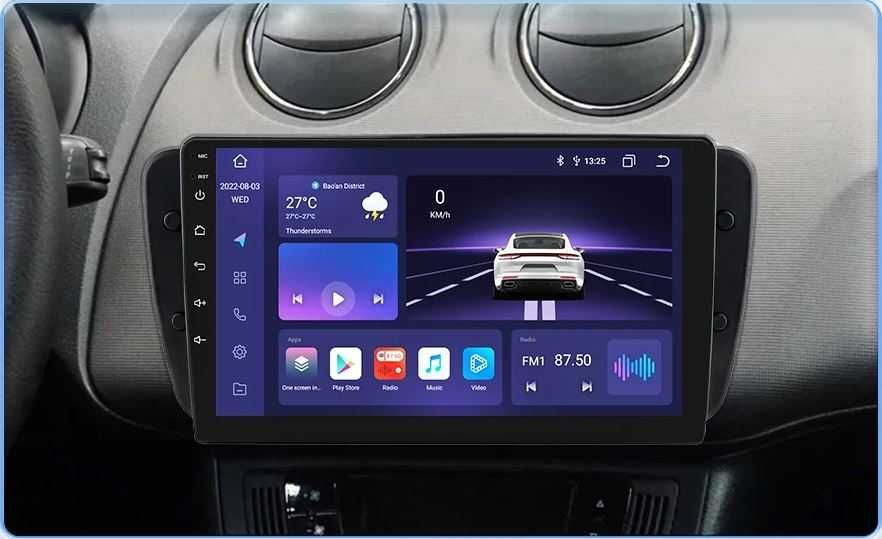 Navigatie Seat Ibiza 2009/2012, 2+32, Carplay