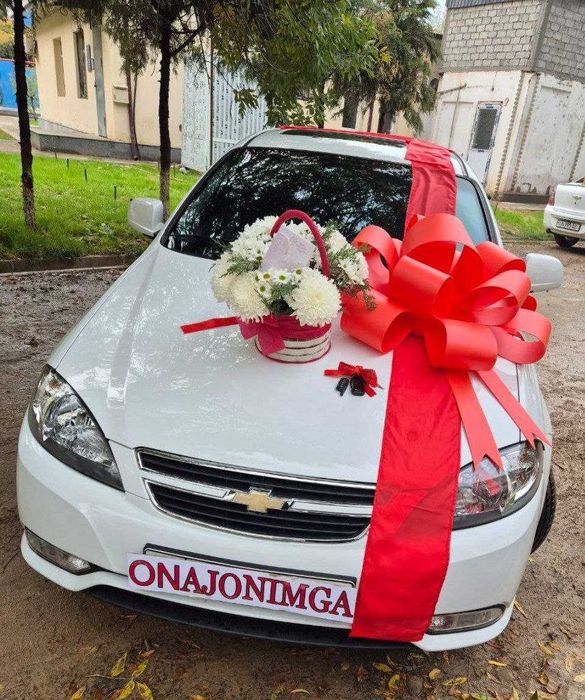 подарочный бант на ваш авто, красивый красный цвет