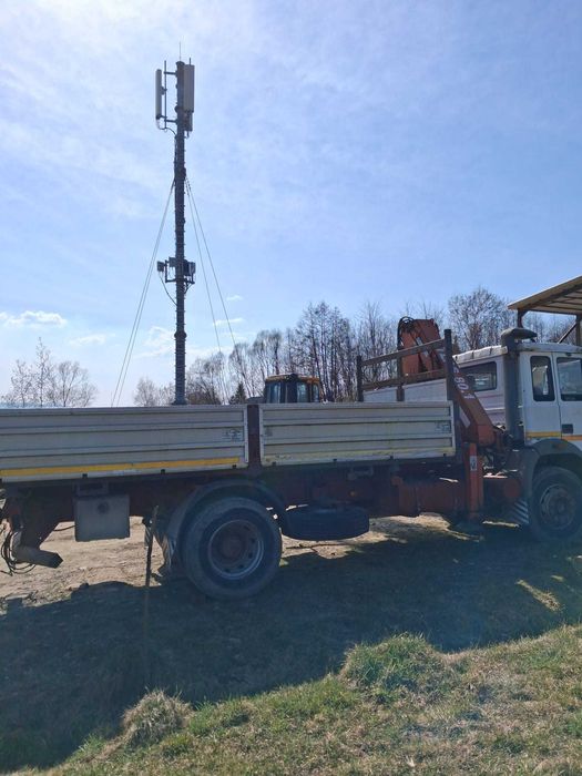 Vand/Dezmembrez camion Iveco basculabil cu macara negociabil
