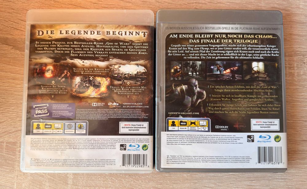 [ PS3 > God of War 3 / God of War Ascension за PlayStation 3