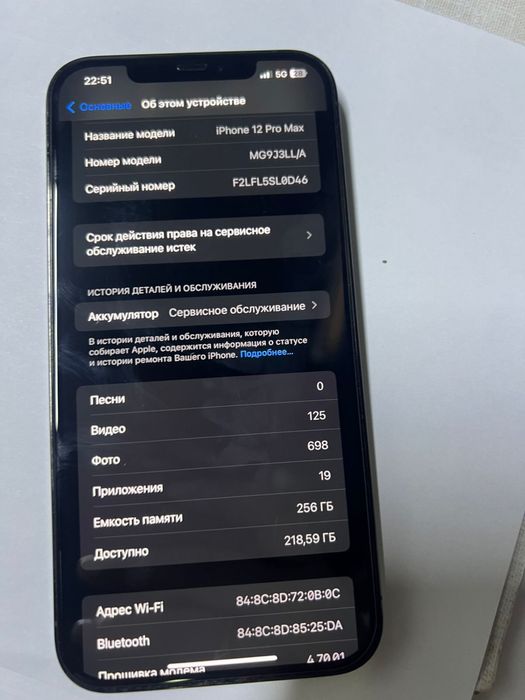 12 про макс 256 гб