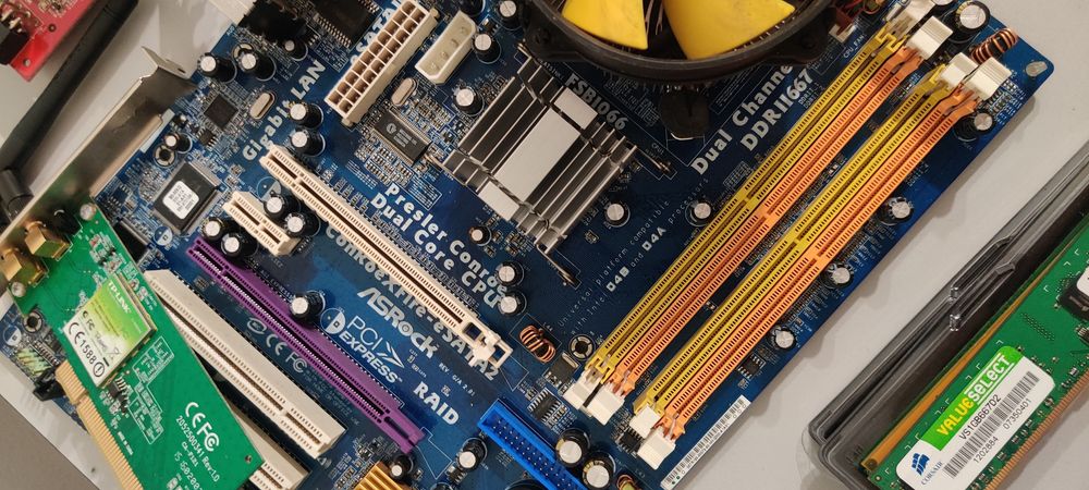 Ретро железо AGP карты и кит