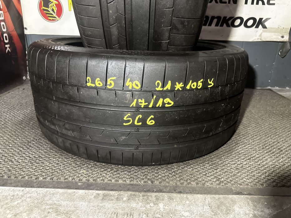265/40 ZR21 105Y XL - Continental Sport Contact 6 Oferta