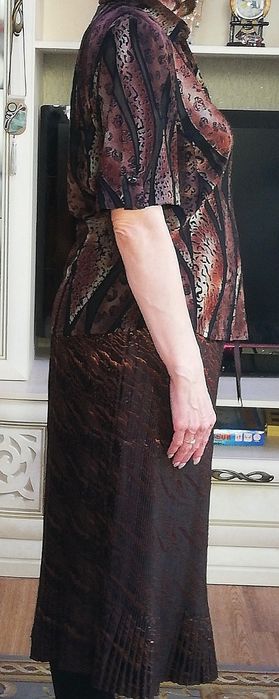 Юбка плиссе, 48-50 размер