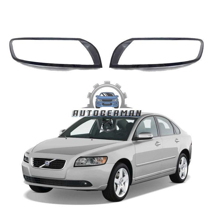 Капаци фарове Volvo S40 (07-12) стъкло фар крушки Волво С40 xenon