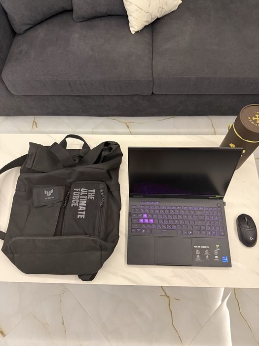 ASUS TUF Gaming F16 2025 FX608JMR-RV024 + Гаранция + Раница + Мишка