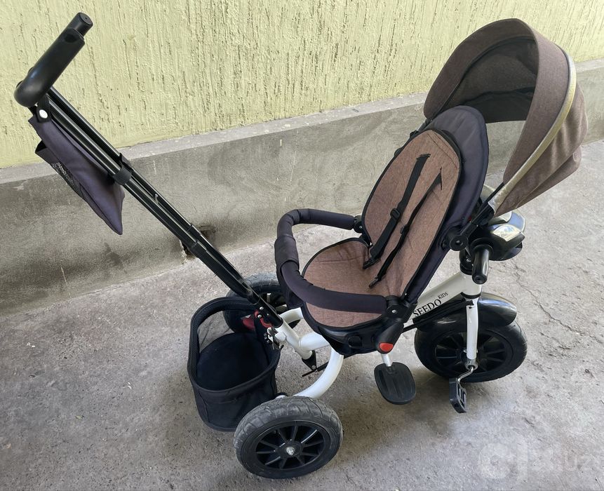 Детский велосипед коляска Seedo kids