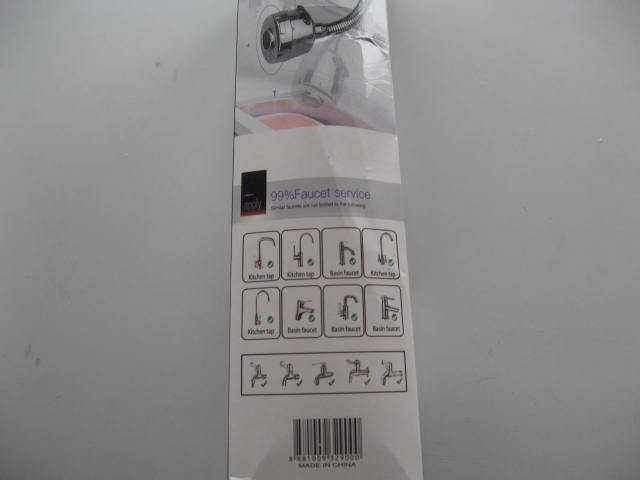 Prelungitor flexibil pentru robinet de bucătărie (sau baie)