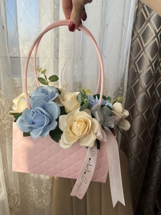 Букет из мыльных роз!