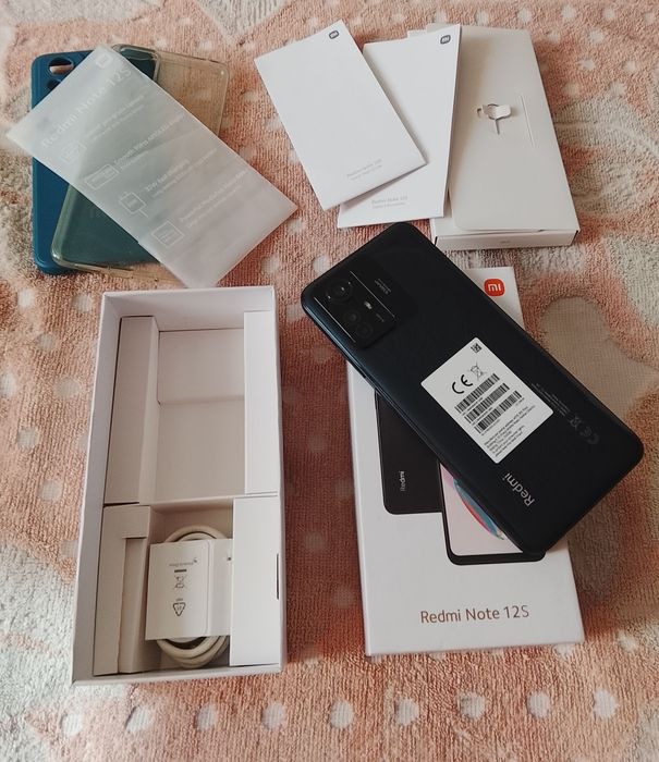 Redmi Note 12S 16/256+108мп камеры