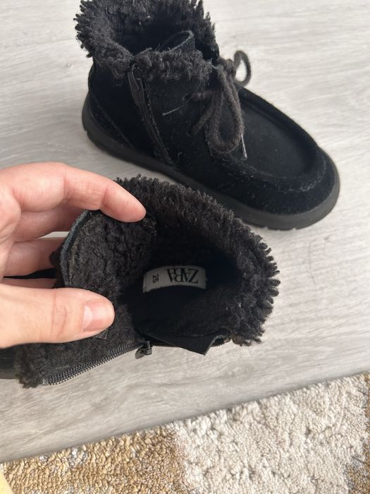 Ghete din piele intoarsa Zara baieti