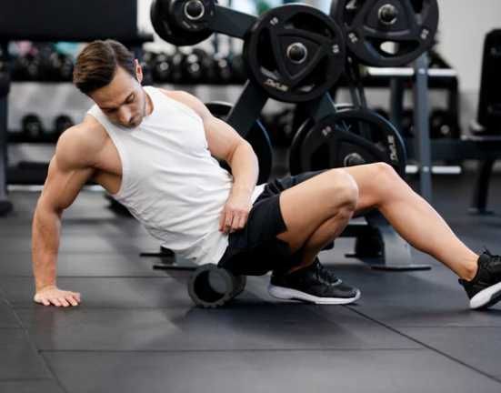 Масажна ролка 33см за фитнес, йога, crossfit, ролерфоам, масажен ролер