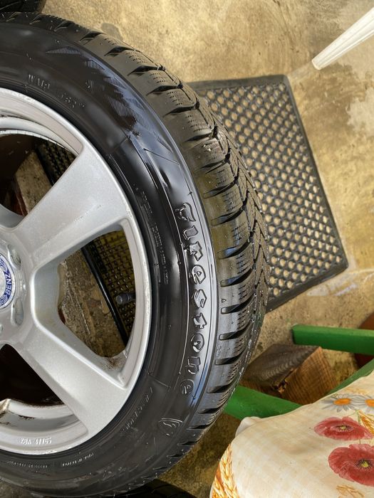 Jante Mercedes originale cu anvelope iarna