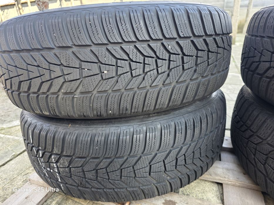 Лети джанти 17ки 5х114.3 Hyundai + зимни гуми 215/60/17 Hankook