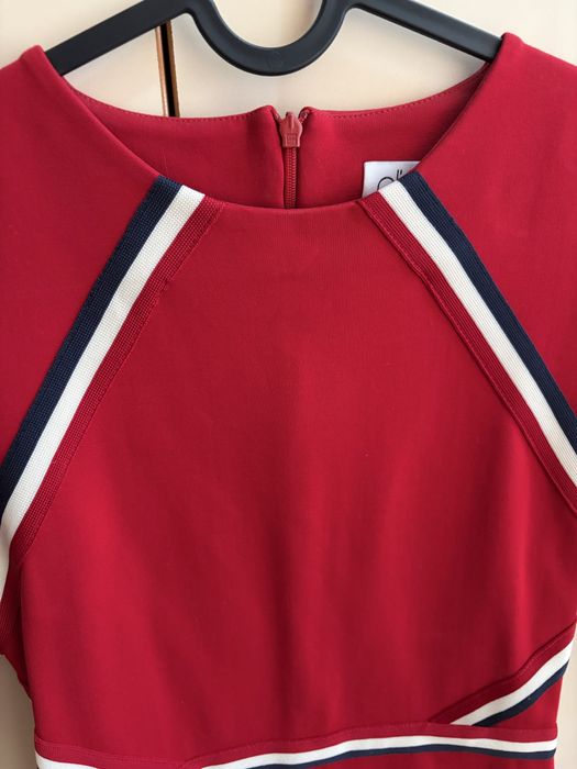 Рокля Cliche в червен цвят