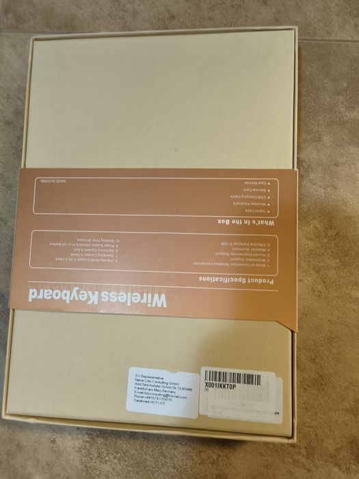 Безжична клавиатура и кейс за таблет 10 инча