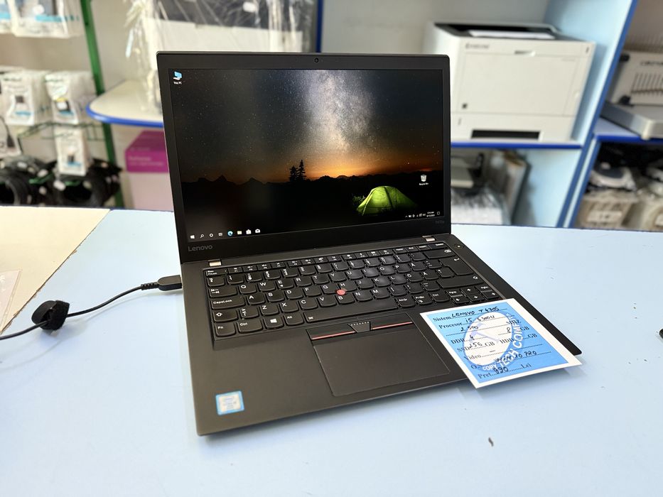 Laptop T470s -14”-I5-256gb -8 gd ddr4