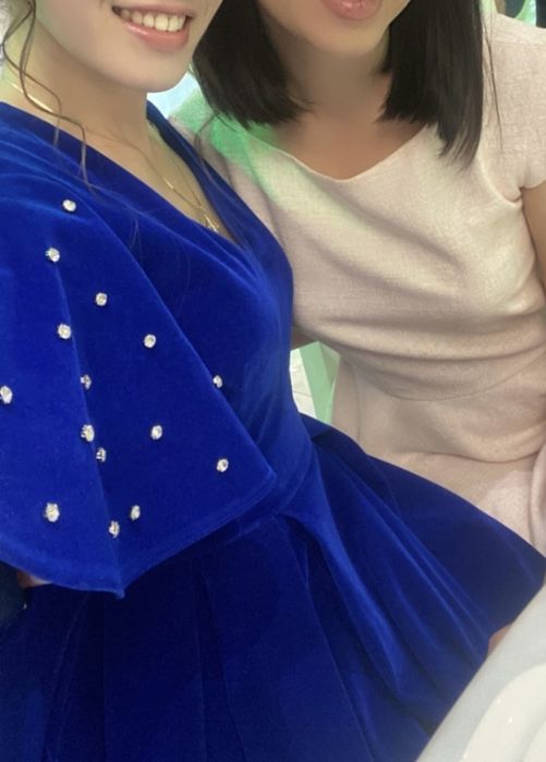 Вечернее платье, турецкий бархат