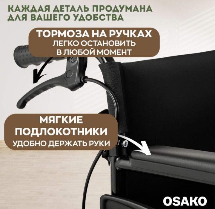 Новая инвалидная коляска