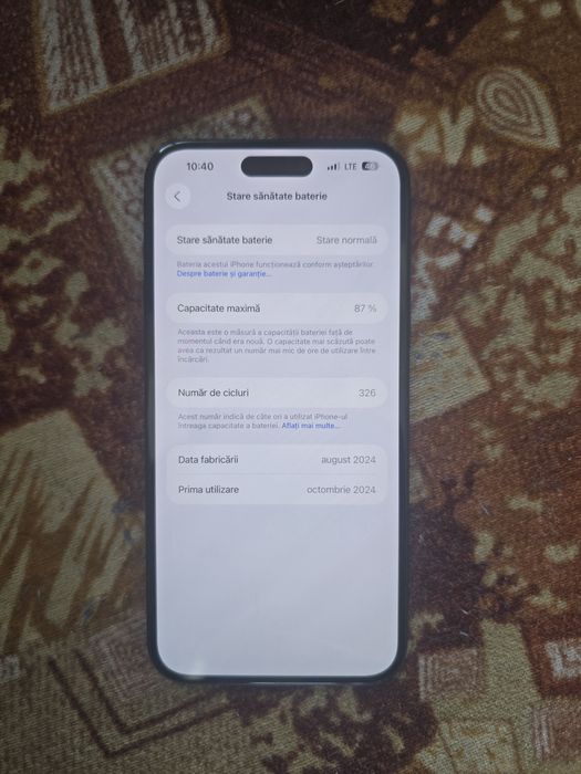 Iphone 15 in stare perfecta